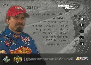 1998 SP Authentic - Behind the Wheel #BW14 Kyle Petty Back