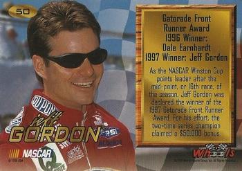 1998 Wheels High Gear - First Gear #50 Jeff Gordon Back