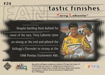 1999 Maxx - FANtastic Finishes #F24 Terry Labonte's Car Back