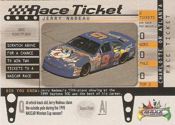 1999 Maxx - Race Ticket #RT1 Jerry Nadeau's Car Front