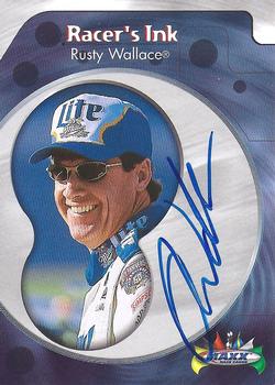 1999 Maxx - Racer's Ink #RW3 Rusty Wallace Front