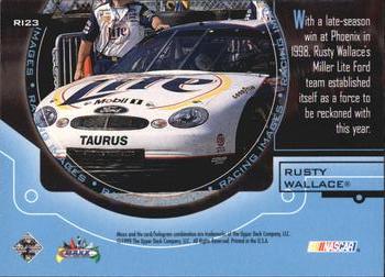 1999 Maxx - Racing Images #RI23 Rusty Wallace Back