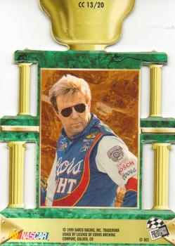 1999 Press Pass - Cup Chase Die Cut Prizes #CC 13 Sterling Marlin Back