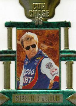 1999 Press Pass - Cup Chase Die Cut Prizes #CC 13 Sterling Marlin Front