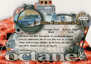 1999 Press Pass Stealth - Octane SLX Die Cuts #O 4 Dale Earnhardt Jr. Back