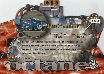 1999 Press Pass Stealth - Octane SLX Die Cuts #O 7 Jeff Gordon Back