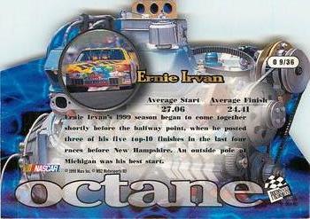1999 Press Pass Stealth - Octane SLX Die Cuts #O 9 Ernie Irvan Back