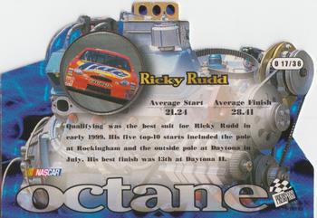 1999 Press Pass Stealth - Octane SLX Die Cuts #O 17 Ricky Rudd Back