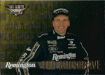 1999 Wheels High Gear - First Gear #60 Ted Musgrave Front