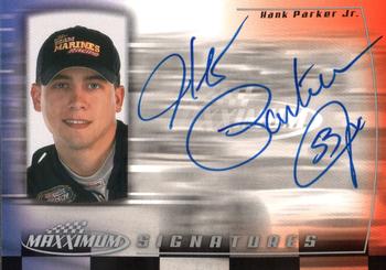2000 Maxximum - Signatures #HP Hank Parker Jr. Front