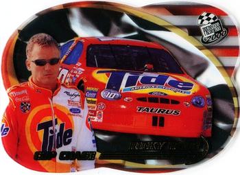 2000 Press Pass - Cup Chase Die Cut Prizes #CC 13 Ricky Rudd Front