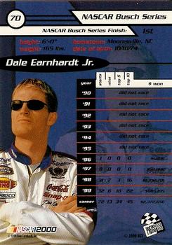 2000 Press Pass - Millennium #70 Dale Earnhardt Jr. Back