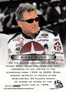 2000 Press Pass Optima - Platinum #42 Ricky Rudd Back