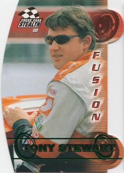 2000 Press Pass Stealth - Fusion Emerald Proof #FS 34 Tony Stewart Front
