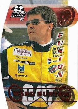 2000 Press Pass Stealth - Fusion Red Hot #FS 31 Ward Burton Front