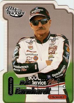 2000 Press Pass Trackside - Die Cuts #2 Dale Earnhardt Front