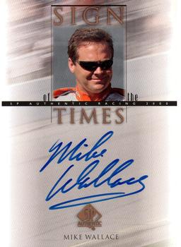 2000 SP Authentic - Sign of the Times #WA Mike Wallace Front