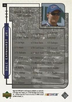 2000 Upper Deck MVP - Silver Script #93 Dale Earnhardt Jr. Back