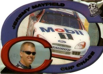 2001 Press Pass - Cup Chase Die Cut Prizes #CC 11 Jeremy Mayfield Front