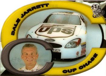 2001 Press Pass - Cup Chase Die Cut Prizes #CC 14 Dale Jarrett Front