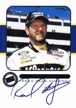 2001 Press Pass - Signings #NNO Randy LaJoie Front