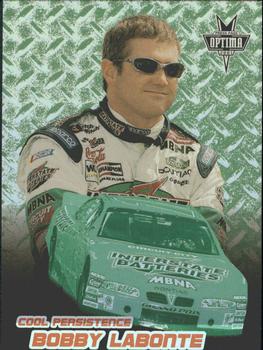 2001 Press Pass Optima - Cool Persistence #CP 7 Bobby Labonte Front
