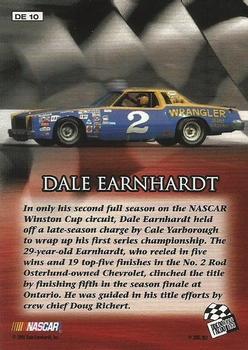 2001 Press Pass Stealth - Dale Earnhardt Championship Season #DE 10 Dale Earnhardt - 1980 Back