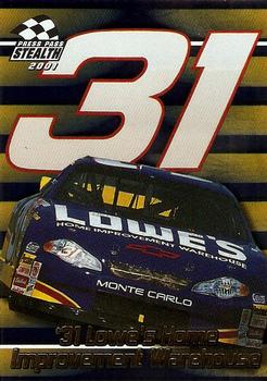 2001 Press Pass Stealth - Gold #G38 #31 Lowe's Home Improvement Warehouse Front