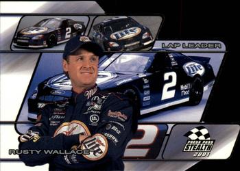 2001 Press Pass Stealth - Lap Leaders #LL 2 Rusty Wallace Front