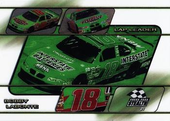 2001 Press Pass Stealth - Lap Leaders Clear #LL 25 Bobby Labonte's Car Front