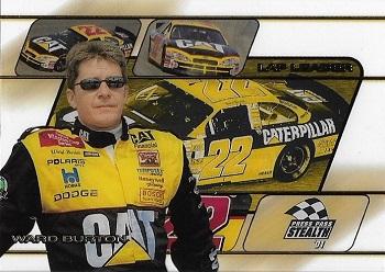 2001 Press Pass Stealth - Lap Leaders Clear #LL 9 Ward Burton Front
