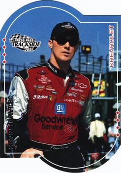 2001 Press Pass Trackside - Die Cuts #5 Kevin Harvick Front