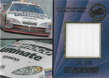 2001 Press Pass Trackside - Pit Stoppers Cars #PSC 8 Dave Blaney's Car Front