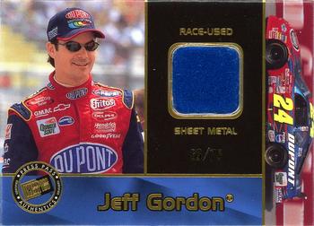 2001 Press Pass VIP - Race-Used Sheet Metal Drivers #SD 9 Jeff Gordon Front