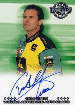 2001 Wheels High Gear - Autographs #NNO Chad Little Front
