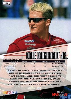2001 Wheels High Gear - First Gear #13 Dale Earnhardt Jr. Back