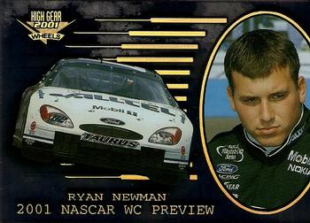 2001 Wheels High Gear - First Gear #66 Ryan Newman Front
