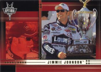 2002 Press Pass Optima - Gold #G14 Jimmie Johnson Front