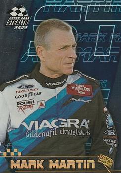 2002 Press Pass Stealth - Gold #P7 Mark Martin Front