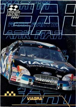 2002 Press Pass Stealth - Gold #P8 Mark Martin's Car Front