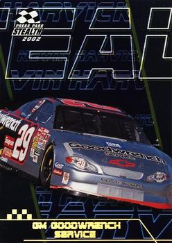 2002 Press Pass Stealth - Gold #P32 Kevin Harvick's Car Front