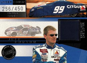 2003 Press Pass Eclipse - Under Cover Driver Series Silver #UCD 8 Jeff Burton Front