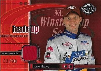 2003 Wheels American Thunder - Heads Up Winston #HUW 29 Dave Blaney Front