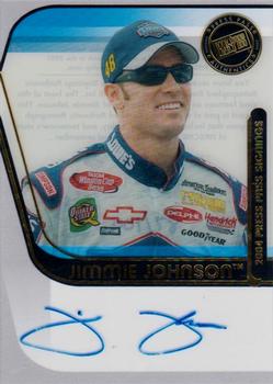 2004 Press Pass - Signings Transparent #NNO Jimmie Johnson Front
