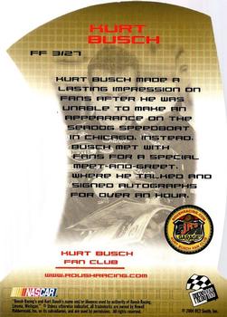 2004 Press Pass Optima - Fan Favorite #FF 3 Kurt Busch Back