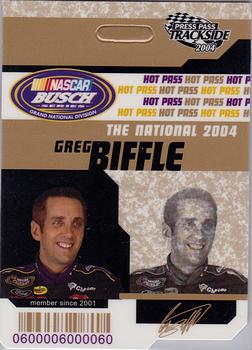 2004 Press Pass Trackside - Hot Pass National #HP 20 Greg Biffle Front