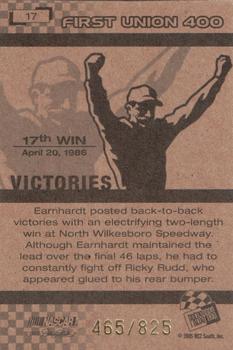 2005 Press Pass Dale Earnhardt Victory Series #17 Dale Earnhardt Back