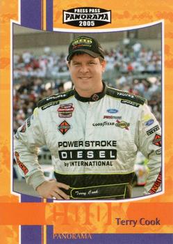 2005 Press Pass Optima - Panorama #PPP 74 Terry Cook Front