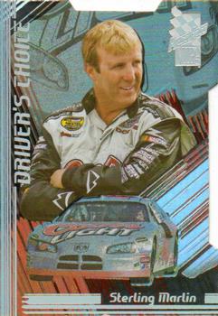 2005 Press Pass VIP - Driver's Choice Die Cuts #DC 5 Sterling Marlin Front
