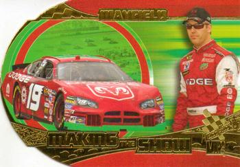 2005 Press Pass VIP - Making the Show #MS 13 Jeremy Mayfield Front